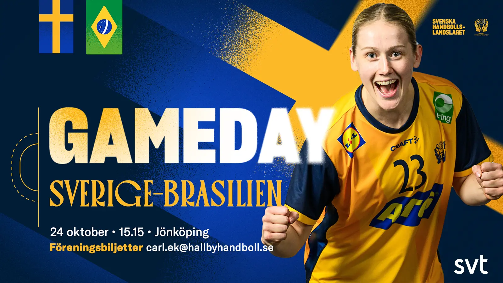 Bild som visar den nya matchtröjan